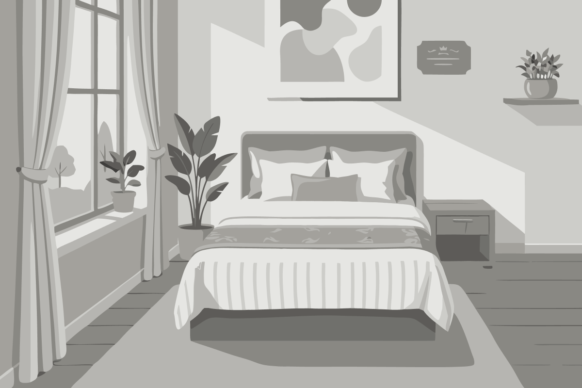 King Room with Roll-In Shower and Sofa Bed - Mobility Access/Hearing Accessible